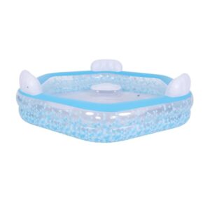 SUN CLUB PISCINE GONFABLE HEXAGONALE FAMILIALE