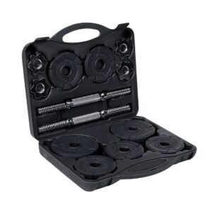 ENERGETICS KIT D'HALTÈRES (28MM) AVEC MALETTE