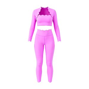 VIBES TAHITI ENSEMBLE FITNESS ROSE FEMME