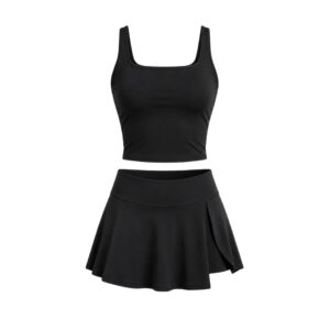 VIBES TAHITI ENSEMBLE PADEL NOIR FEMME