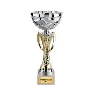 COUPE CLASSIQUE OR ARGENT 36 CM