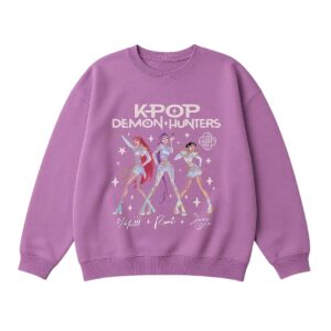 KPOP DEMON HUNTERS SWEATSHIRT FILLE