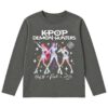 KPOP DEMON HUNTERS T-SHIRT MANCHES LONGUES FILLE