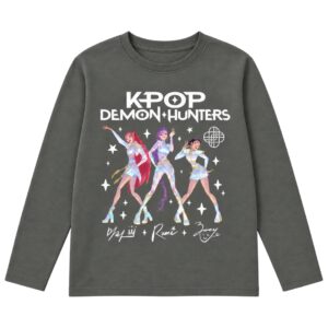 KPOP DEMON HUNTERS T-SHIRT MANCHES LONGUES FILLE