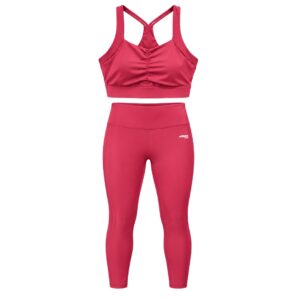 VIBES TAHITI ENSEMBLE FITNESS ROUGE FEMME
